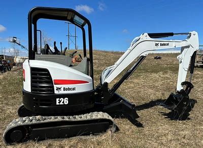 mini excavators sold in michigan